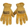 Klein Tools Leather All Purpose Gloves, Medium 60607